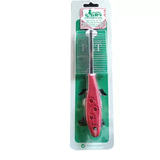 Peineta Mango Plástico 2 Caras