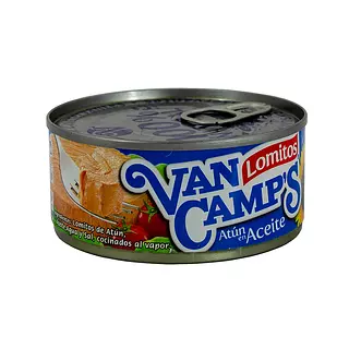Lomitos de Atún de Aceite de Girasol Van Camps