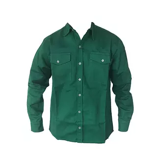 Camisa De Drill Vulcano Verde Cali
