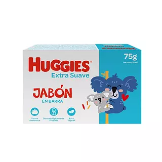 Huggies Jabón En Barra Extra Suave
