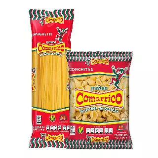 Pastas Alimenticias Coma Rico @ (Spagueti O Conchitas) 250 G
