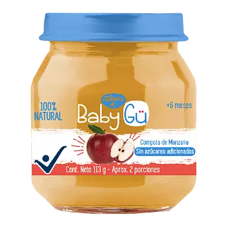 Compota De Manzana Baby Gü Alpina