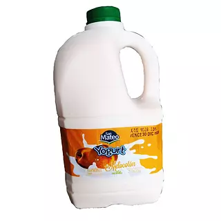 Yogurt 2 L Melocoton San Mateo