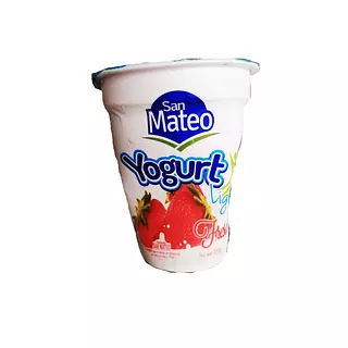 Yogurt Light Vaso 150 Gr Fresa San Mateo
