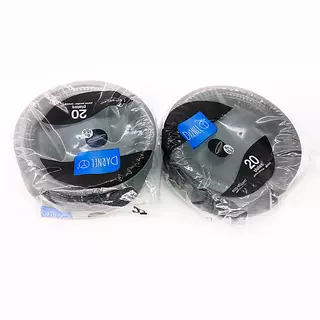 Plato Icopor 15.5x20 Darnel Negro