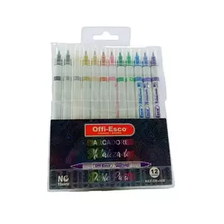 Marcador Metalizado Doble Punta