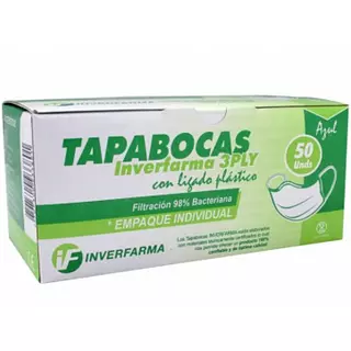 Tapabocas Inverfarma
