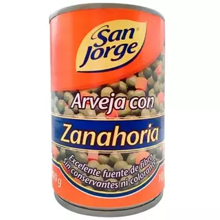 Arveja Zanahoria San Jorge 300 Gr