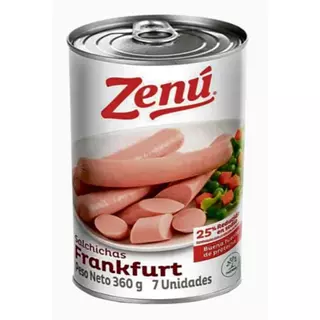 Salchicha Zenu X 360 Gr