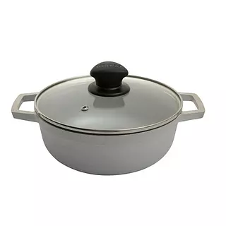 Caldero Imusa Aluminio 30 Cm T. Vidrio 4266