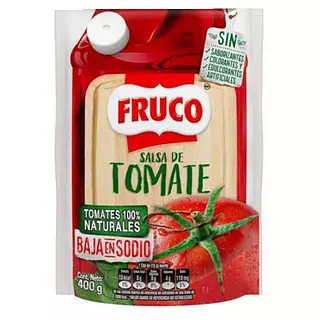 Salsa De Tomate Fruco X 400 Gr