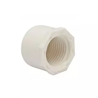 Tapón Hembra 1/2" Blanco Dic