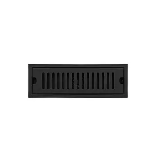 Rejilla Rectangular Ladrillo Negra 30 Cm