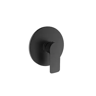 Monocontrol Ducha Negro