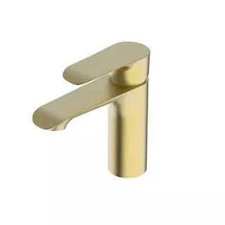 Griferia Lavamanos Monocpntrol Baja Urban Dorado