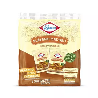 Paquete de Platanitos Maduros Ramo