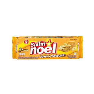 Galleta Saltín Noel Queso y Mantequilla Por 3 Tacos