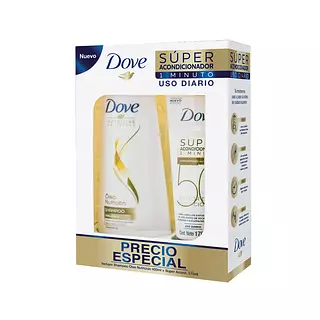 Dove Shampoo +Acondicionador Oleo Nutricion