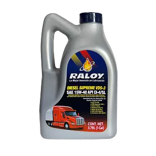 Raloy Diesel Supreme Vds-3 Sae 15w-40 Api Ci-4/Sl-Galon