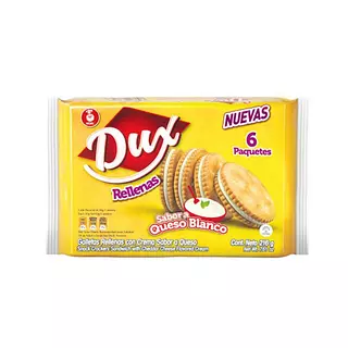Galletas Dux Rellena De Queso Blanco