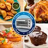Horno Tostador Y Freidora De Aire Oster 25 Lt Plateado 3645