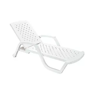 Cama Asoleadora Arrecife Blanca