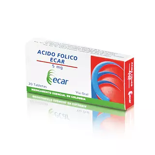 Acido Folico 5 Mg