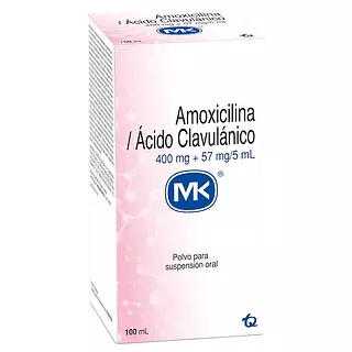 Amoxicilina/Acido Clavulanico 400/57mg