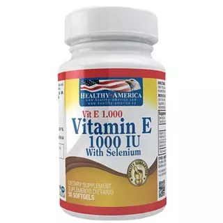 Vitamina E 1000 Iu Con Selenium Healthy América