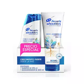 Shampoo Head And Shoulders Crece Fuerte + Acondicionador