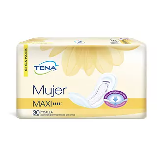 Toallas Tena Mujeres Maxi