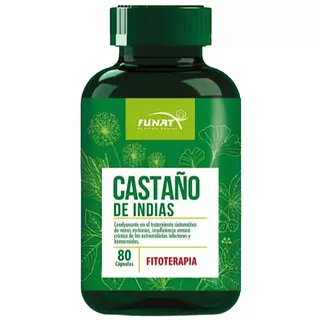 Castaño De Indias 300 Mg 80 Cápsulas Funat
