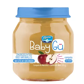 Compota Alpina Baby Manzana