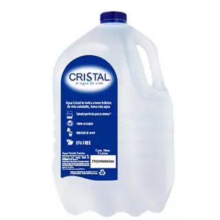 Garrafa De Agua Cristal