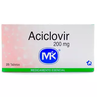 Aciclovir Tabletas 200 Mg Mk