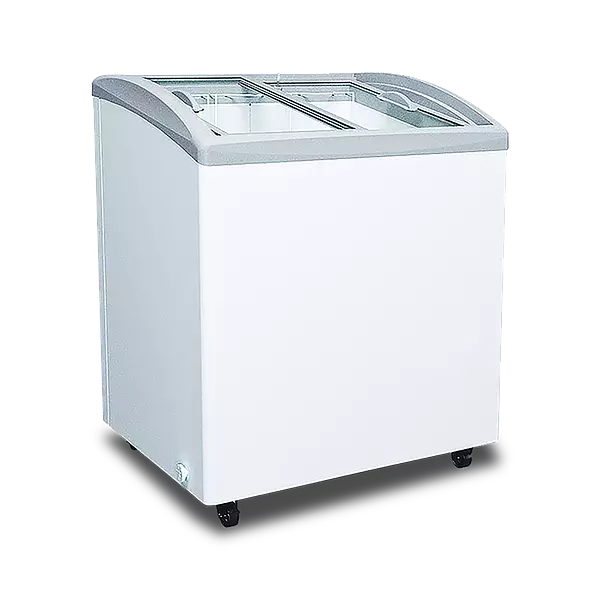 Congelador Indufrial Tapa De Vidrio 200 Lt Frigo Hv-210-Rhc