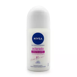 Desodorante Nivea Barra Aclarado Roll On Aclarado