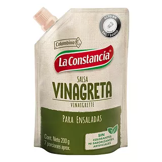 salsa vinagreta la constancia