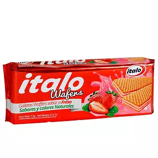 Galleta Italo Wafers Multisabor 
