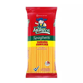 Pasta Spagueti  la Muñeca 
