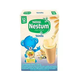 Cereal Infantil Nestum Vainilla 12 meses 