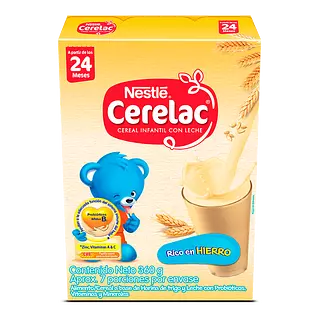 Cereal Infantil Nestum con Leche Cerelac 24 meses