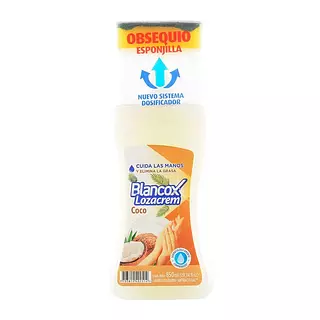 Blancox LozaCrem lavaloza liquido coco