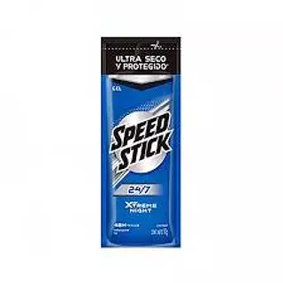 desodorante xtreme night  gel  sobre