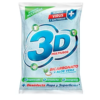3D Multiusos Bicarbonato + Aloe Vera 