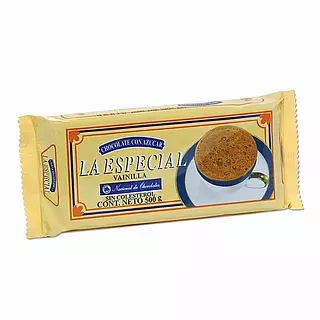 Chocolate la especial vainilla