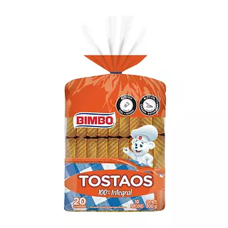 Tostadas  bimbo integrales