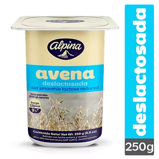 Avenas Deslactosada Alpina Vaso