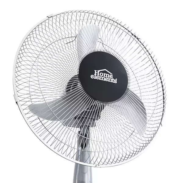 Ventilador Home Element Pedestal 16″ – Gris